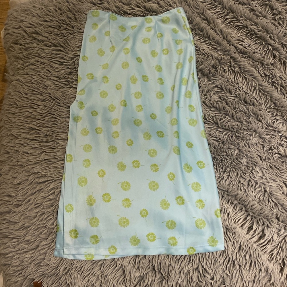 Blue urban outfitters maxi skirt